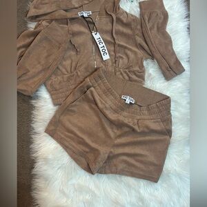 Tic Toc Women's Tan Sleepwear Shorts